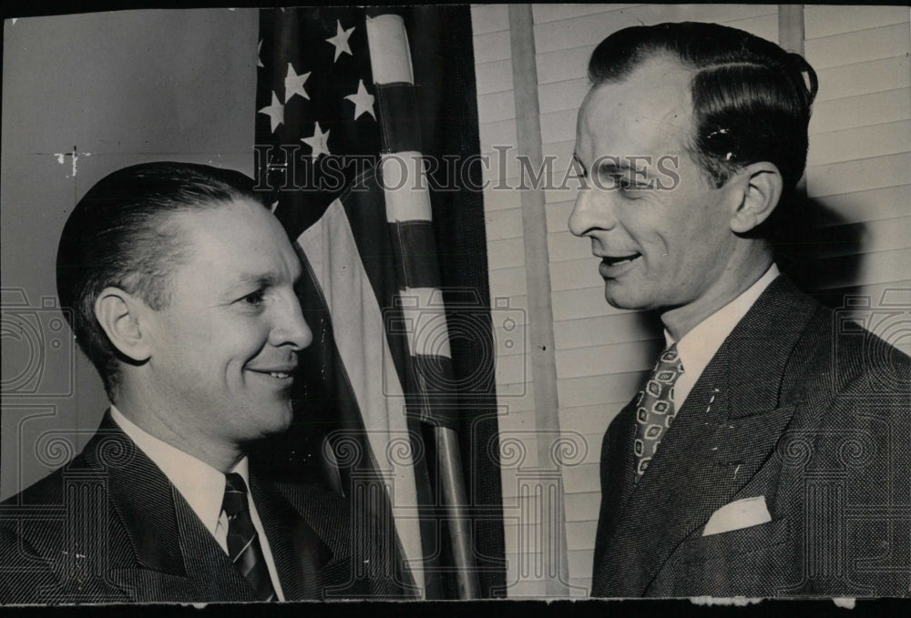 Press Photo Leonard De Lue Washington DC McGGuire John - RRW87947 - Historic Images