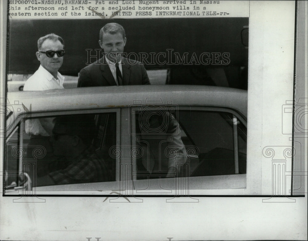 1966 Press Photo Patick J. Nugent and wife Luci - RRW88021 - Historic Images