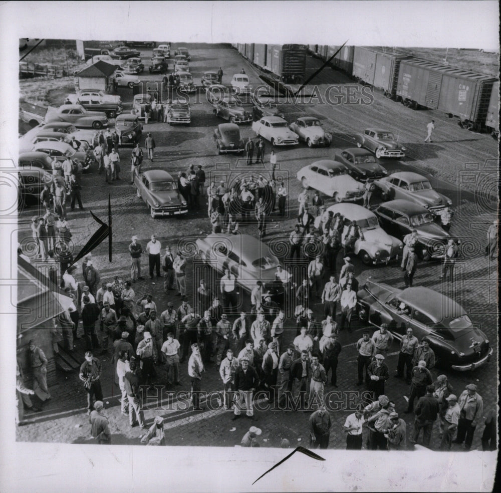 1953 Press Photo Strike Seamen Operation Spread Phil - RRW88055 - Historic Images