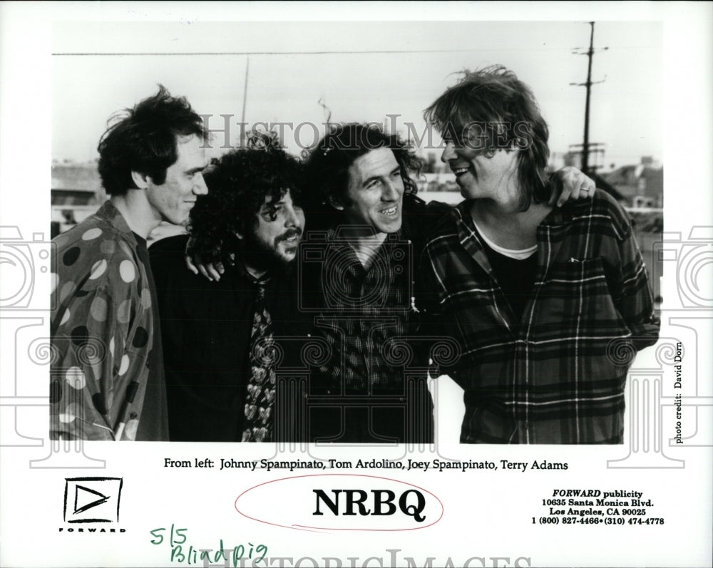 1995 Press Photo NRBQ Johnny Spampinato Tom Joey - RRW88235 - Historic Images