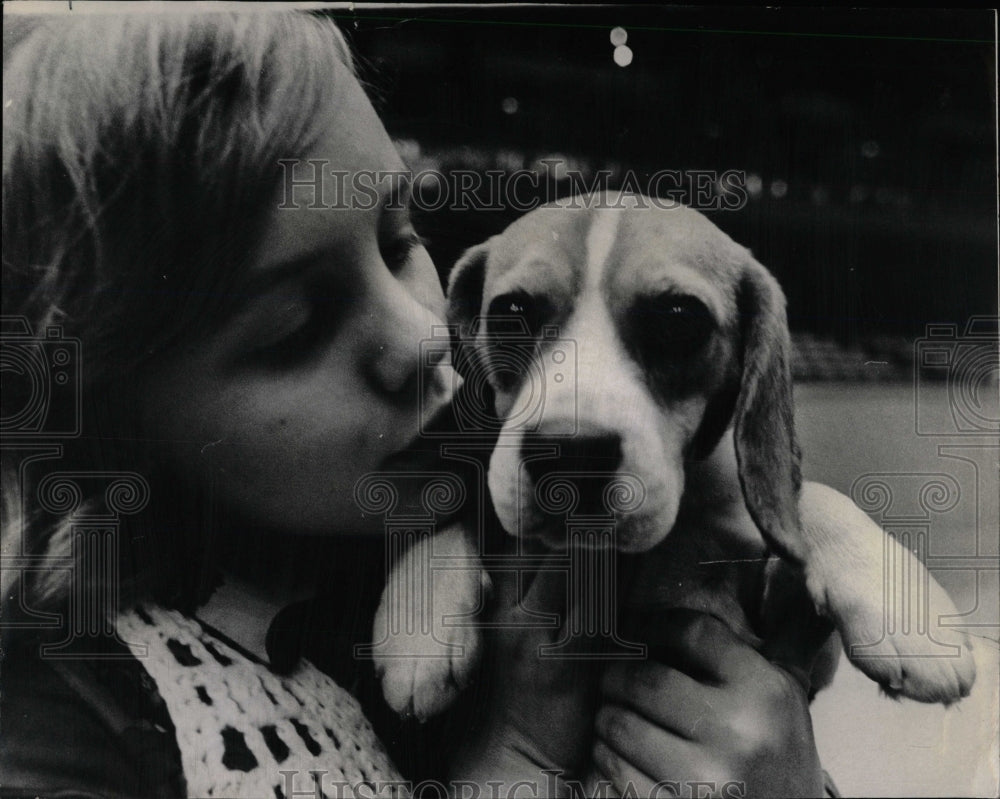 1970 Press Photo Debra Pankow Johnette Choice Dog Show - RRW88317 - Historic Images