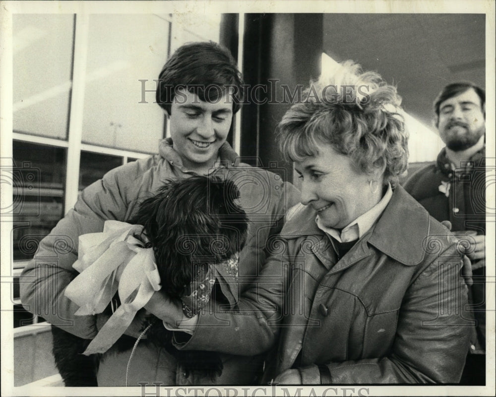 1981 Press Photo Cocker Spaniel Dogs Odyssey Chicago - RRW88373 - Historic Images