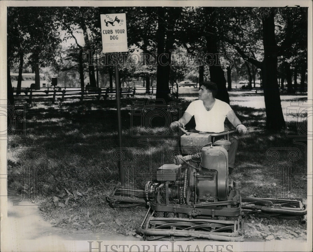 1962 Press Photo Dogs Chicago Park District Richard Yon - RRW88377 - Historic Images