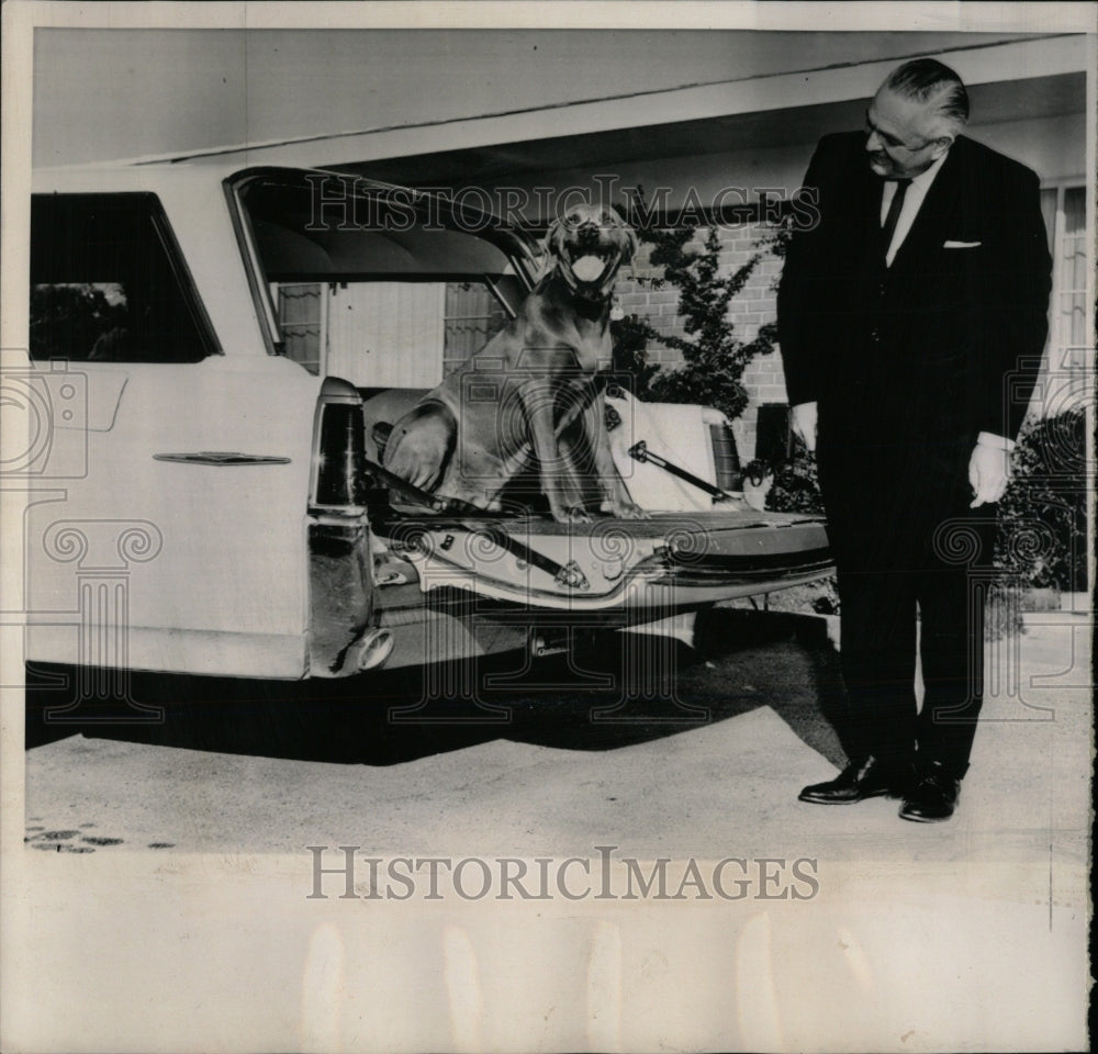 1963 Press Photo Martin Rogers Attorney Executor RRW88547 Historic