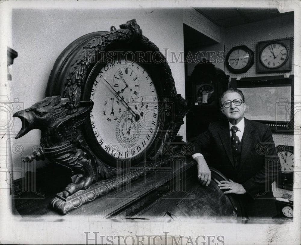 1979 Press Photo EURICH GALE CLOCK - RRW88997 - Historic Images