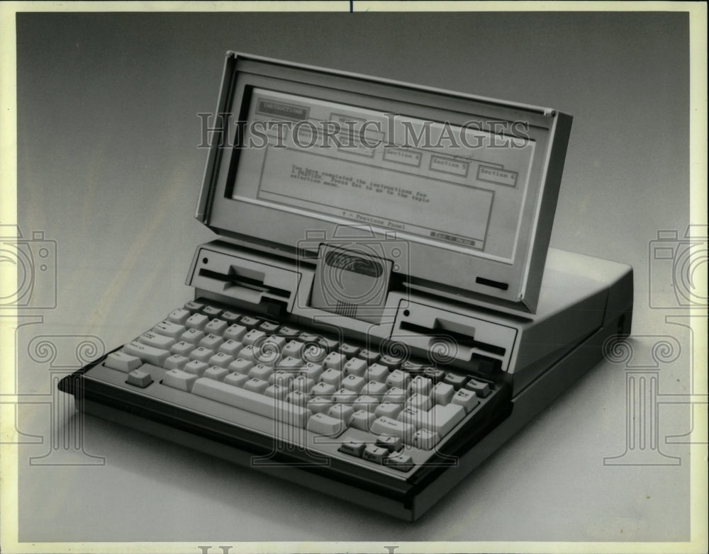 1986 Press Photo Portable Personal Computer People Need - RRW89093 - Historic Images