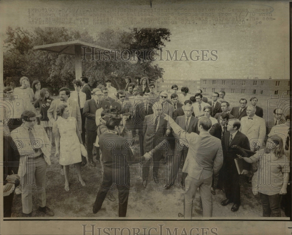 1970 Press Photo Commission on Campus Unrest - RRW89149 - Historic Images