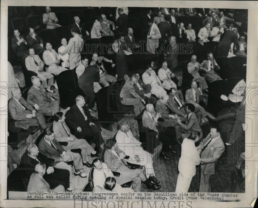 1948 Press Photo Congress Special Session - RRW89265 - Historic Images