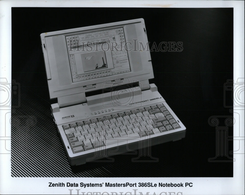 1991 Press Photo MastersPort 386 SLe Zenith Data System - RRW89405 - Historic Images