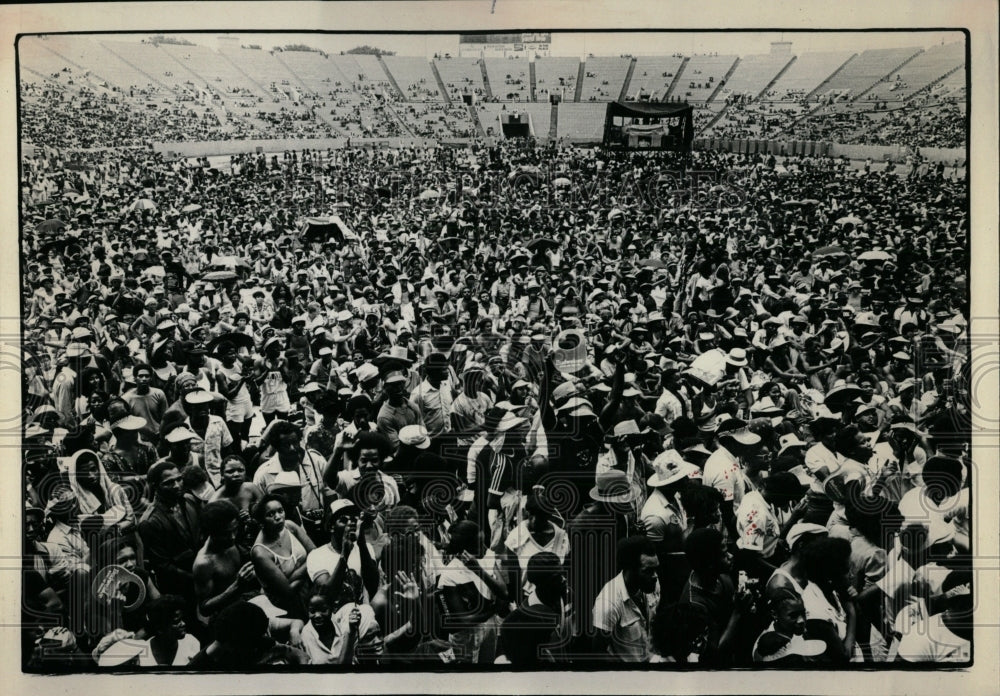 1980 Press Photo Chicago&#39;s largest soul festival - RRW89419 - Historic Images