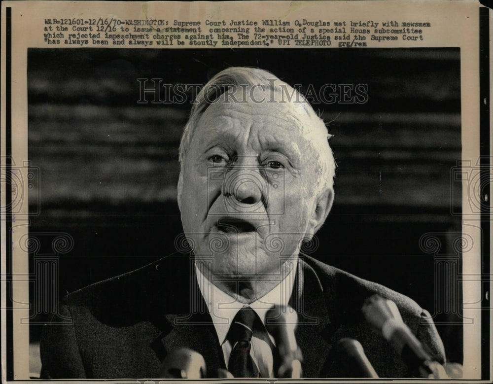 Justice on sale william douglas