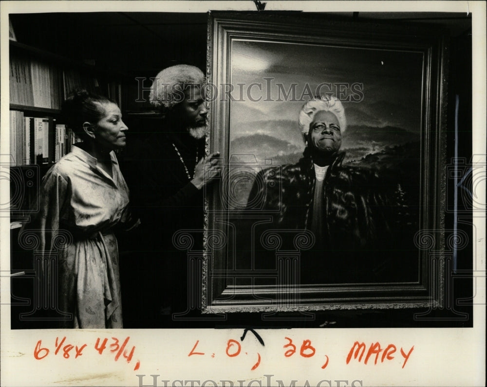 1979 Press Photo Mary Bethune Educator Civil Right Walt - RRW89533 - Historic Images