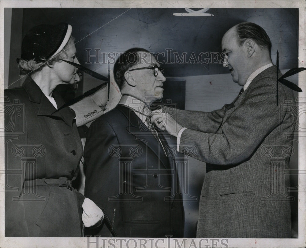 1952 Press Photo Chicago Mayor Albrt E. Cobo - RRW89619 - Historic Images