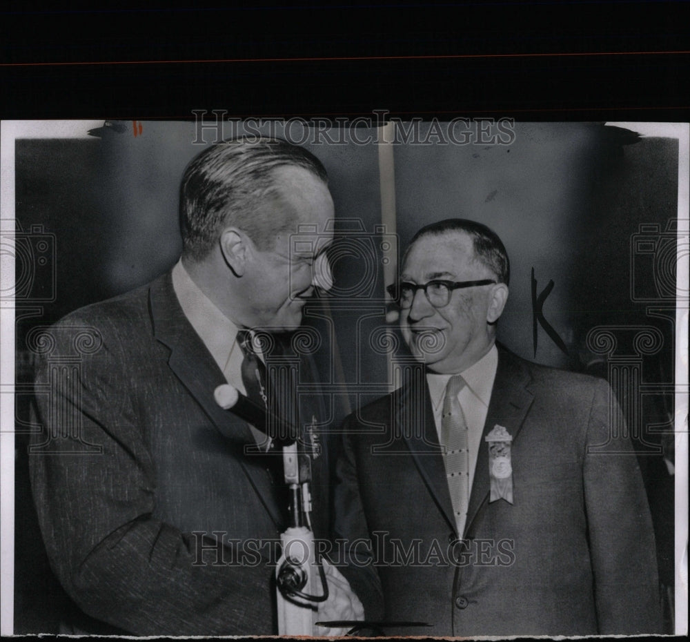 1956 Press Photo Sen Knowland Cobo - RRW89693 - Historic Images