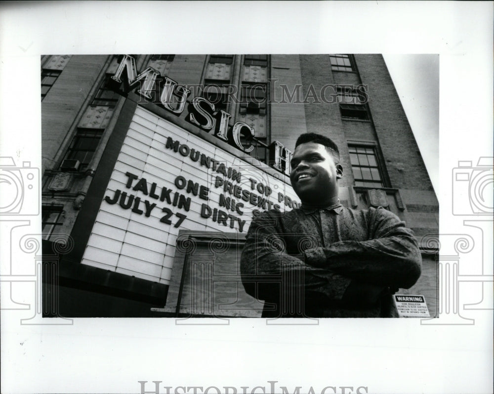 1991 Press Photo Comedy Producer Greg Shelton - RRW89727 - Historic Images