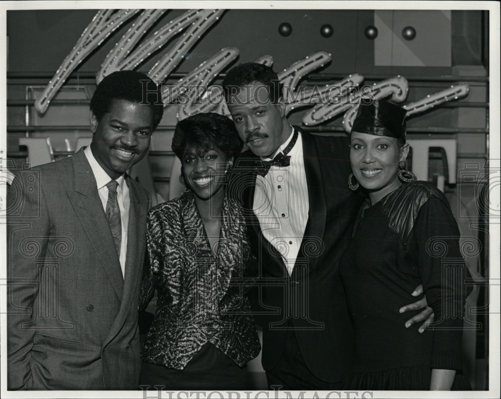 1987 Press Photo Detroit Entertainer Toni Johnson - RRW89783 - Historic Images