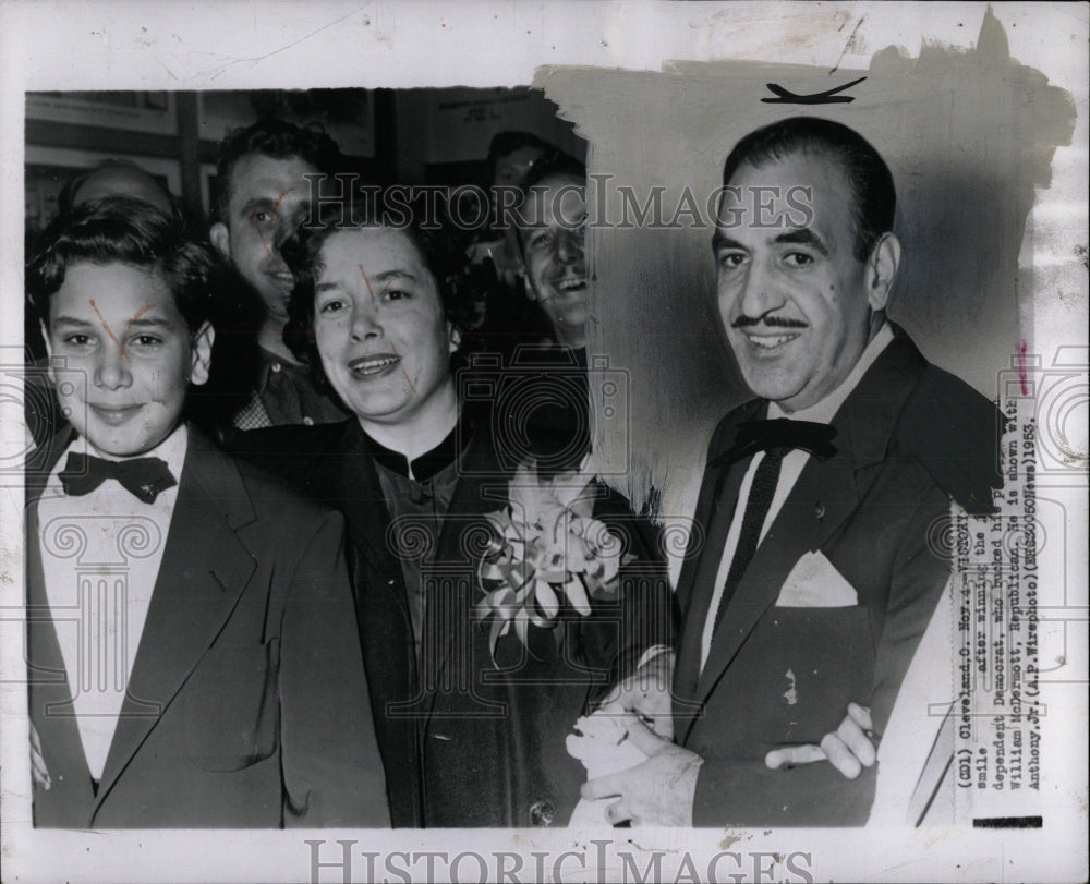 1953 Press Photo Cleveland Mayor Anthony J. Celebrezze - RRW90121 - Historic Images