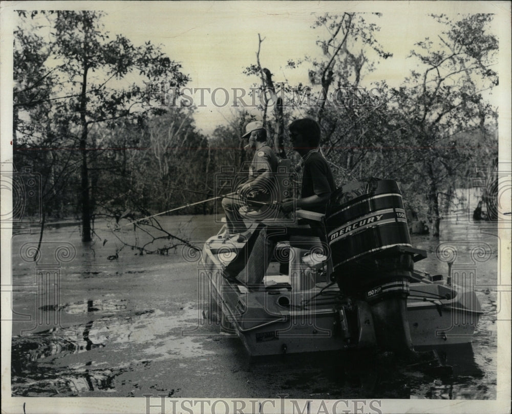 1979 Press Photo fishing boating Chicago Sports Show - RRW90291 - Historic Images