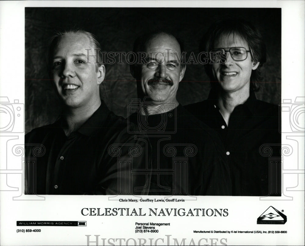 1995 Press Photo Chris Many Geoffrey Lewis Geoff Levin - RRW90475 - Historic Images