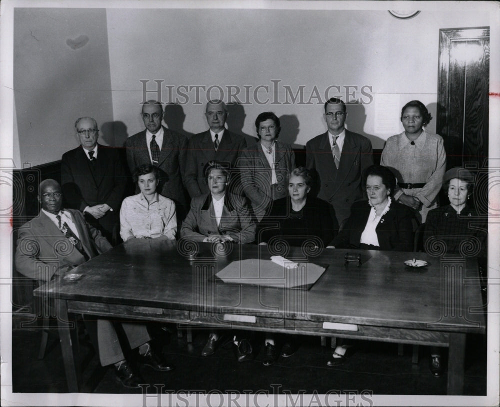 1954 Press Photo Jury Detroit Communists inquiry - RRW90667 - Historic Images