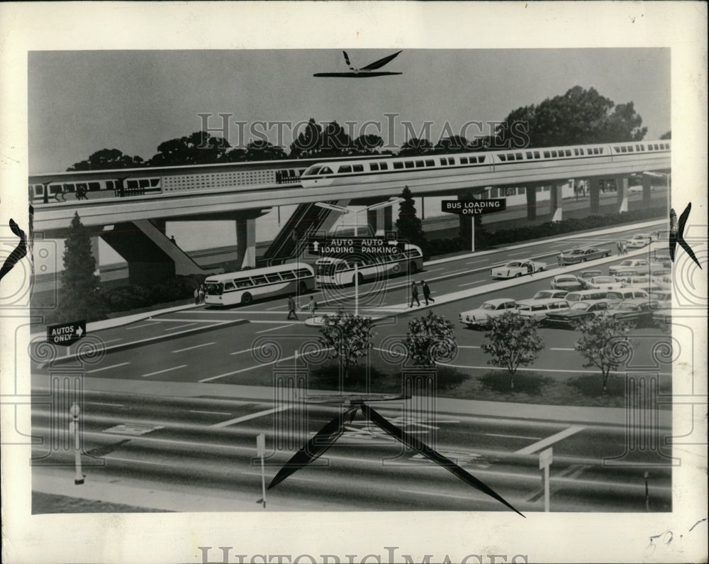 1963 Press Photo Train Station San Francisco Transit - RRW90745 - Historic Images