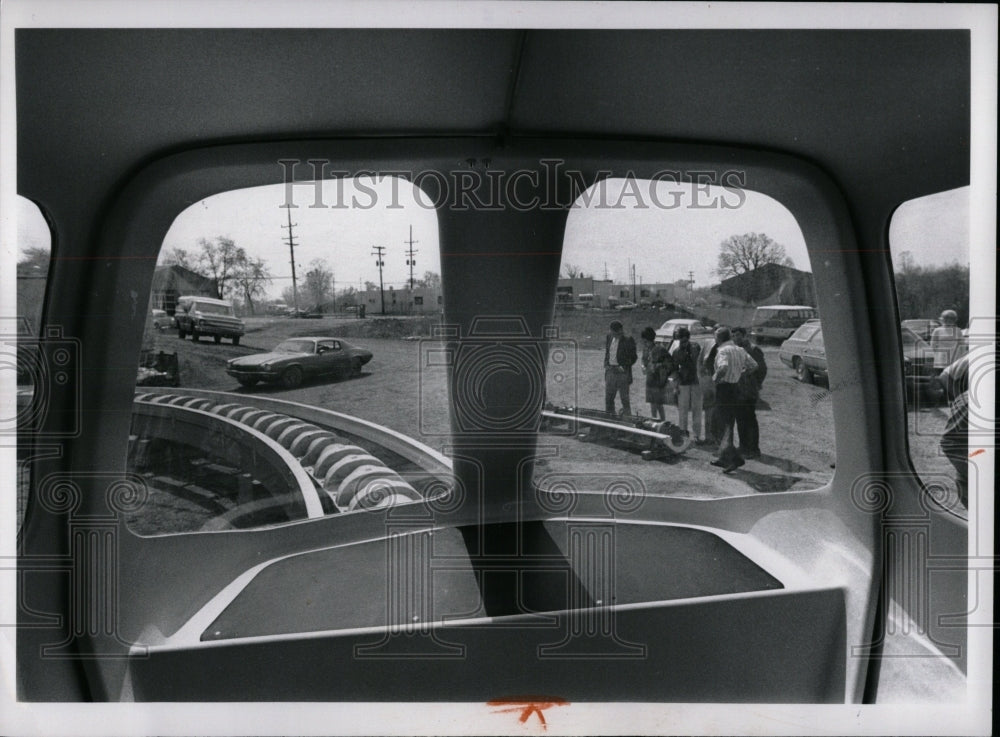 1972 Press Photo Michigan Rapid Transit In Cab - RRW90747 - Historic Images