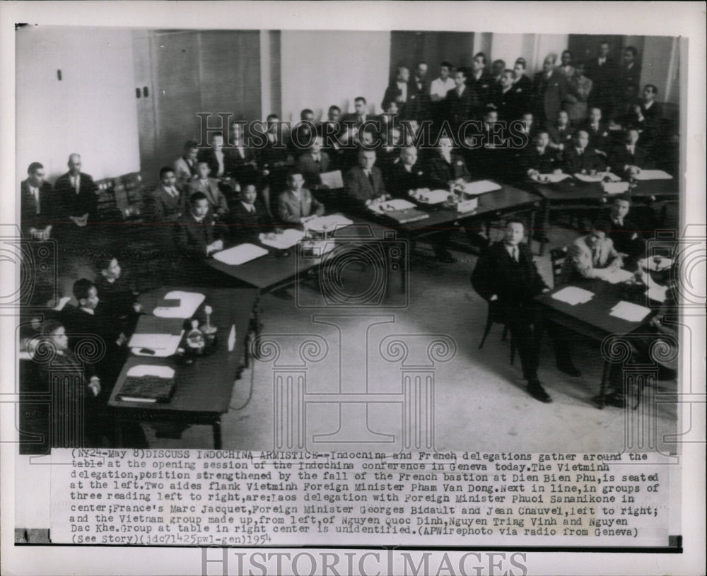 1954 Press Photo Inter-American Peace Commission. - RRW90811 - Historic Images