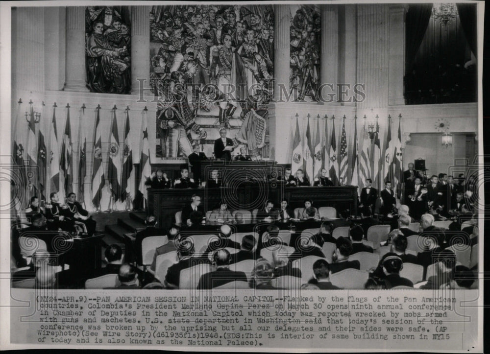 1948 Press Photo Pan American session in Washington. - RRW90829 - Historic Images