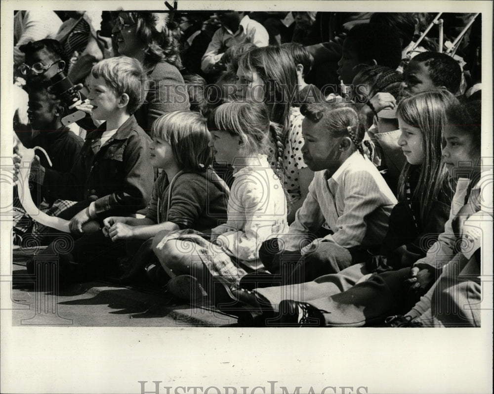 1980 Press Photo Kids fun at Tiger&#39;s Firemens Field Day - Historic Images