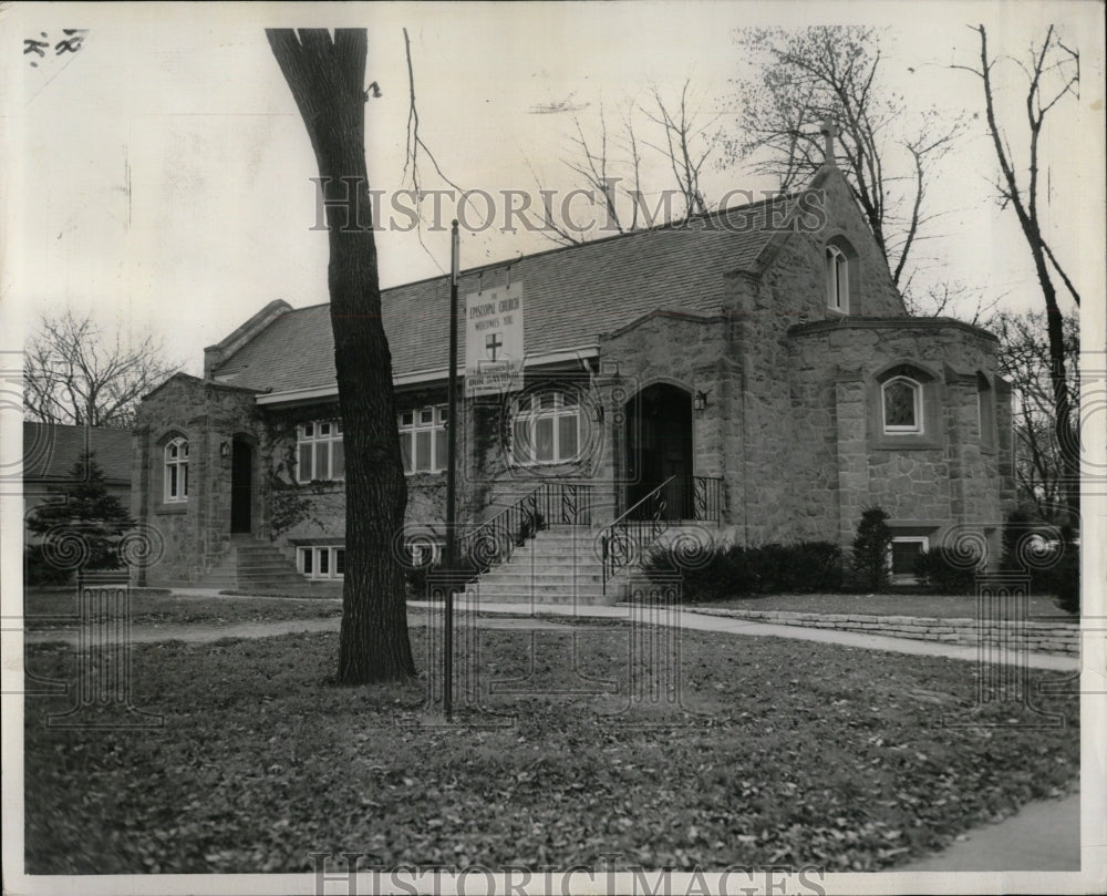 1954 Press Photo Elmhurst&#39;s Episcopal Church Our Savior - RRW91093 - Historic Images