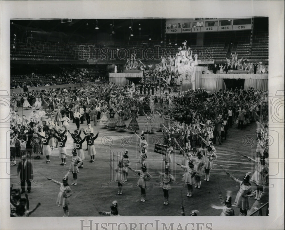 1958 Press Photo YMCA&#39;s 100th Anniversary Celebration - RRW91471 - Historic Images