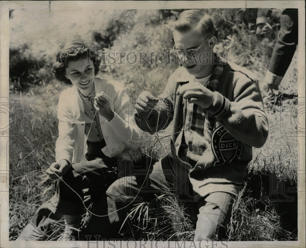 1950 Press Photo George Williams College Summer Camp - RRW91539 - Historic Images