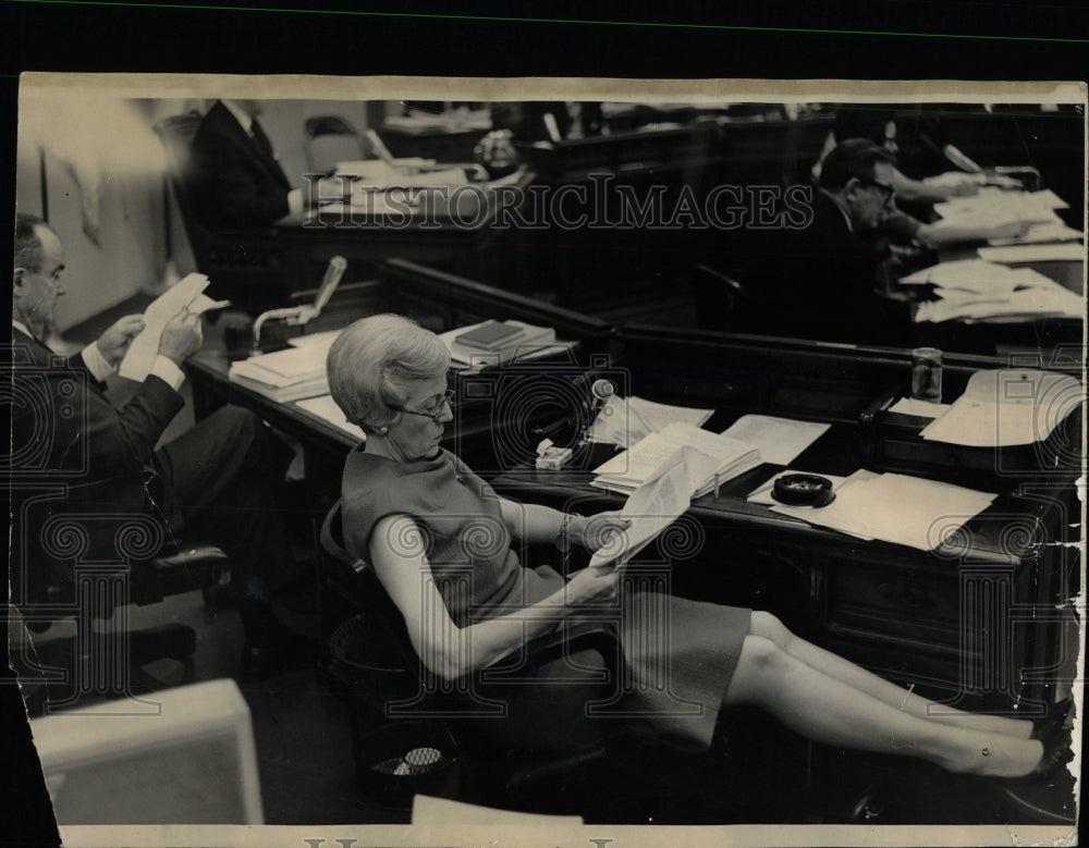 1965 Press Photo Public hearings on school board budget - RRW91841 - Historic Images