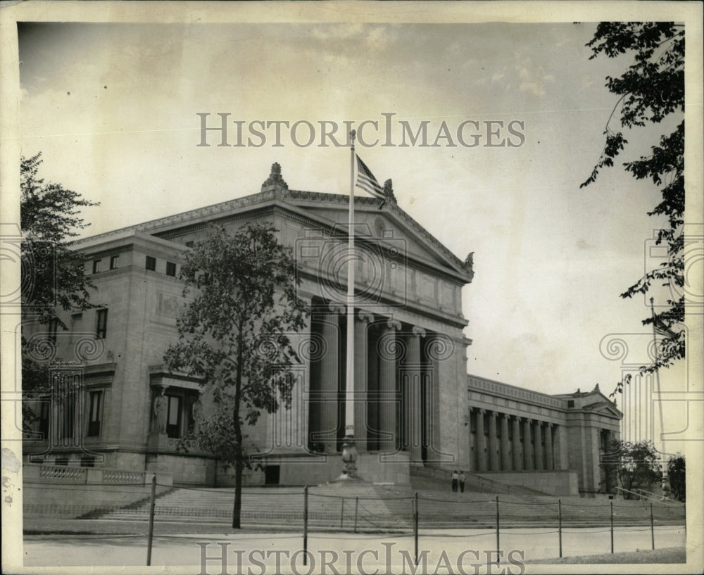 1943 Press Photo Chicago Field Museum 50th Anniversary - RRW91869 - Historic Images