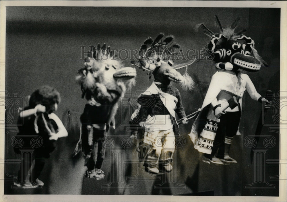 1981 Press Photo Hopi Kachina Dolls Field Museum - RRW91939 - Historic Images