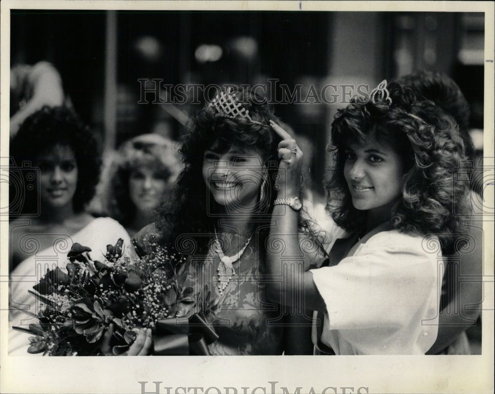 1986 Press Photo Gina Martello Queen Festa Italiana - RRW91999 - Historic Images