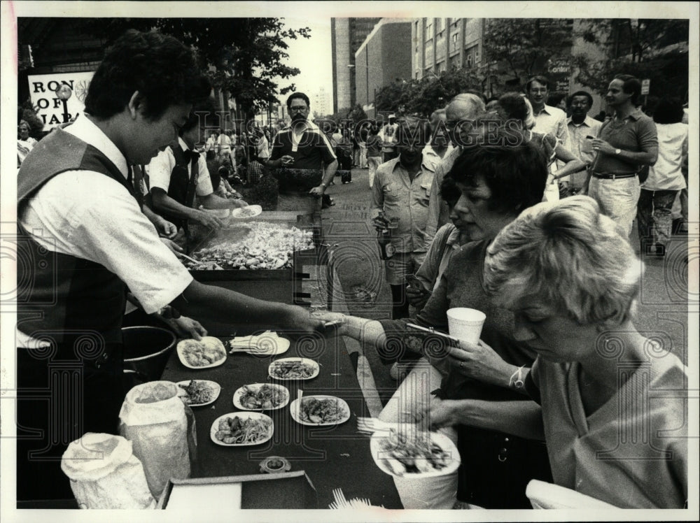 1980 Press Photo Bastille Day Celebration - RRW92347 - Historic Images