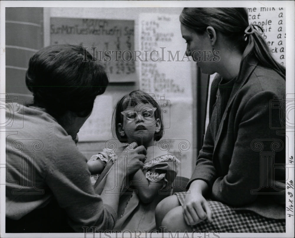 1968 Press Photo Disease Measles German Michigan State - RRW92487 - Historic Images