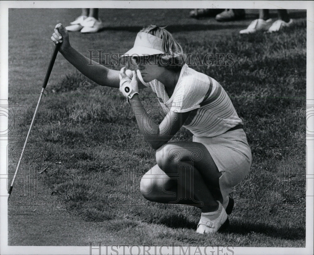 1978 Press Photo Debbie Meisterlien Golfer Chicago - RRW92615 - Historic Images