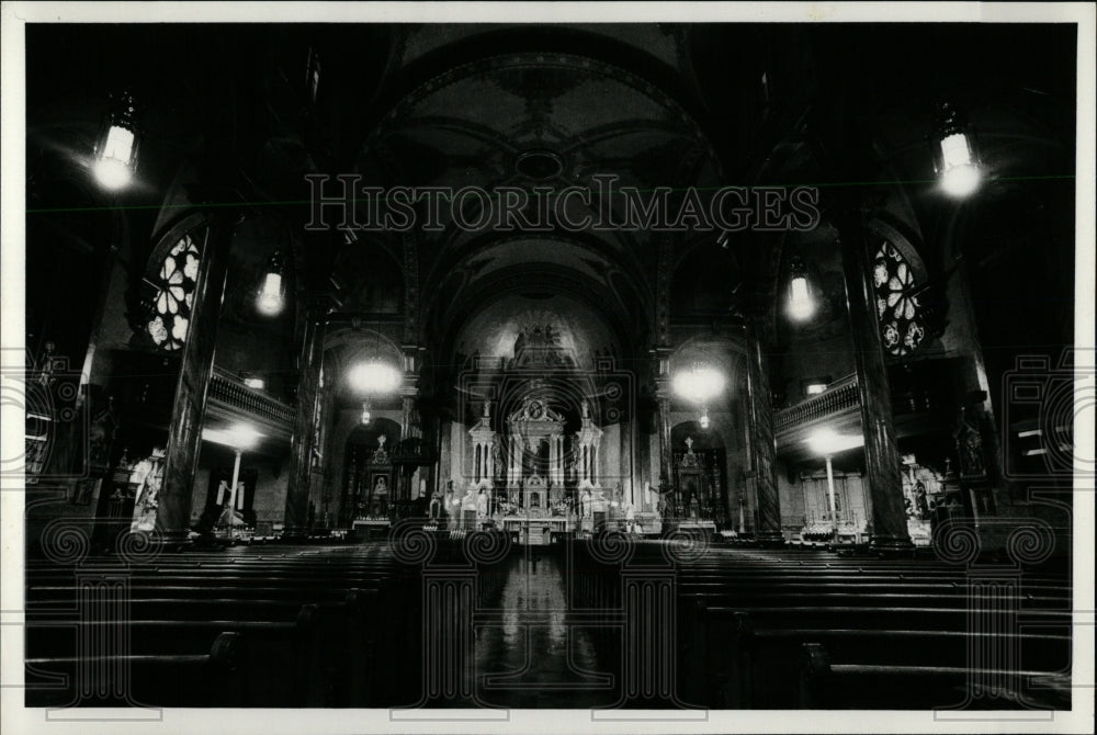 1978 Press Photo St John Cantius Polish Catholic Church - RRW92681 - Historic Images