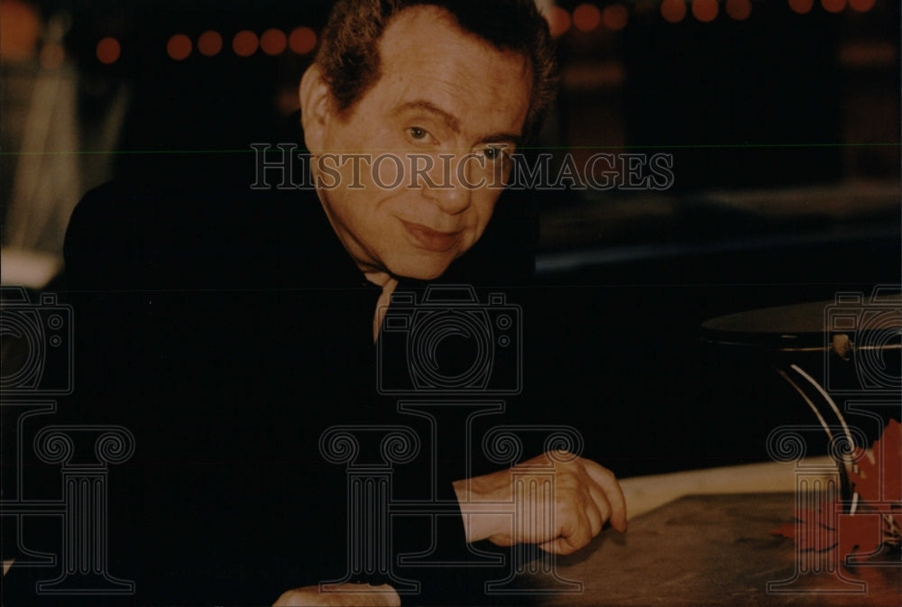 2001 Press Photo Jackie Mason American comedian - RRW92721 - Historic Images