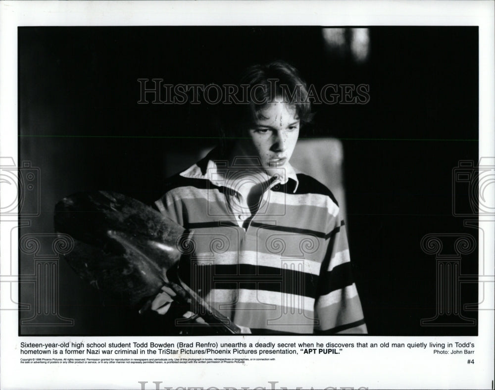 1988 Press Photo Todd Bowden Apt Pupil Fox Star Movies - RRW92771 - Historic Images