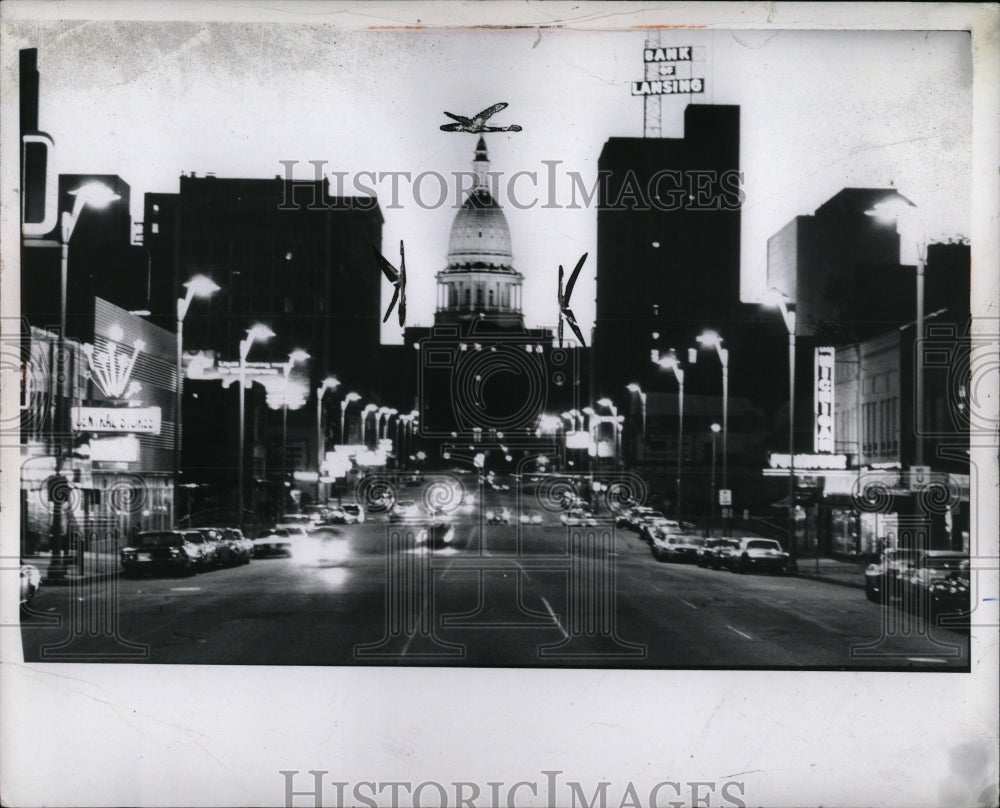 1969 Press Photo Michigan Lansing Building Capitols - RRW92993 - Historic Images