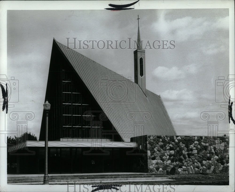 1967 Press Photo Peace Lutheran Church South field MI - RRW93021 - Historic Images