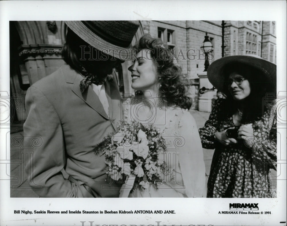 1992 Press Photo Bill Nighy Saskia Reeves Antonia Jane - RRW93031 - Historic Images