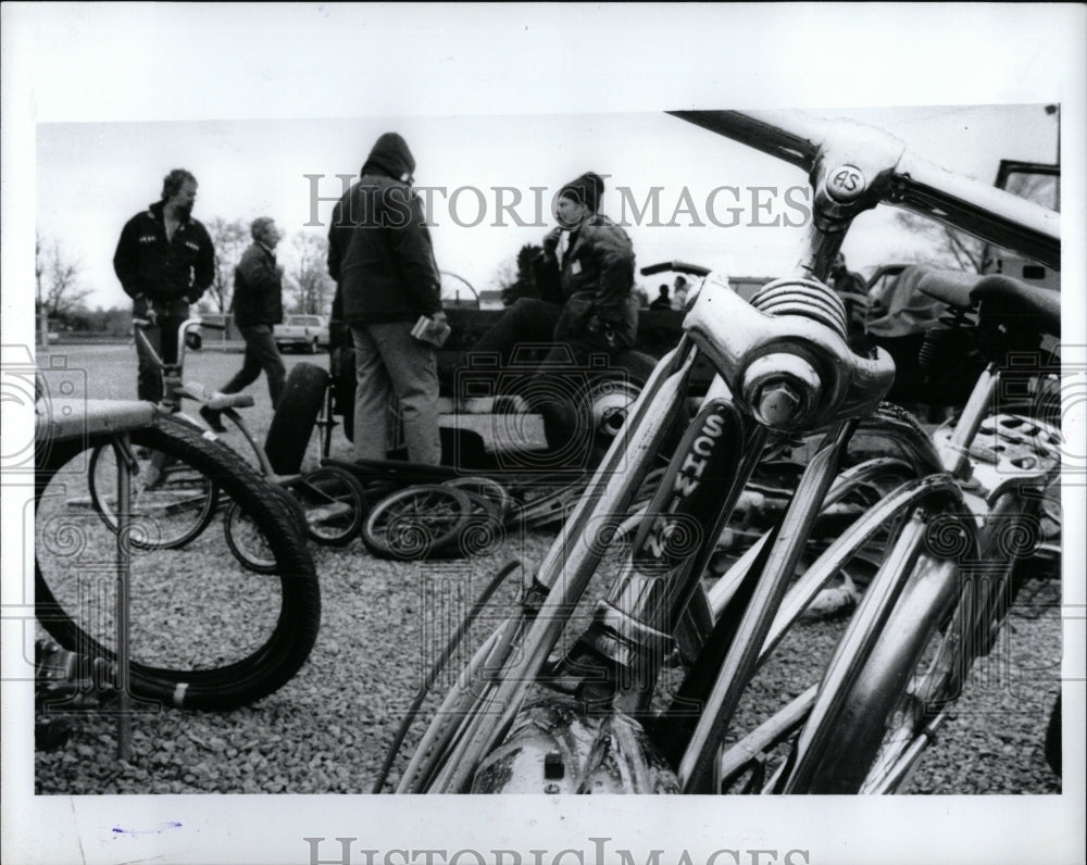 1992 Press Photo Old Bicycles - RRW93057 - Historic Images