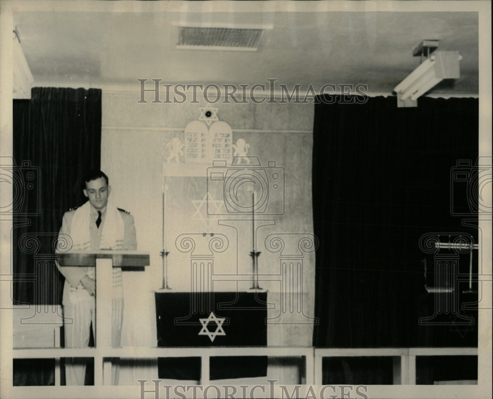 1948 Press Photo Jewish Tabernacle and Holy Ark - RRW93365 - Historic Images