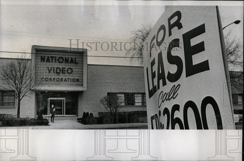 1969 Press Photo National Video Corp Monday Employee - RRW93421 - Historic Images