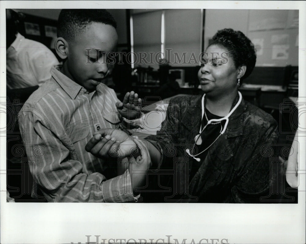 1991 Press Photo Lisa Marzette health advocate Williams - RRW93427 - Historic Images