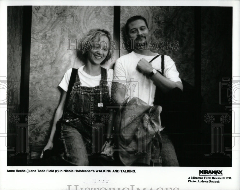 1997 Press Photo Actors Anne Heche &amp; Todd Field - RRW93457 - Historic Images